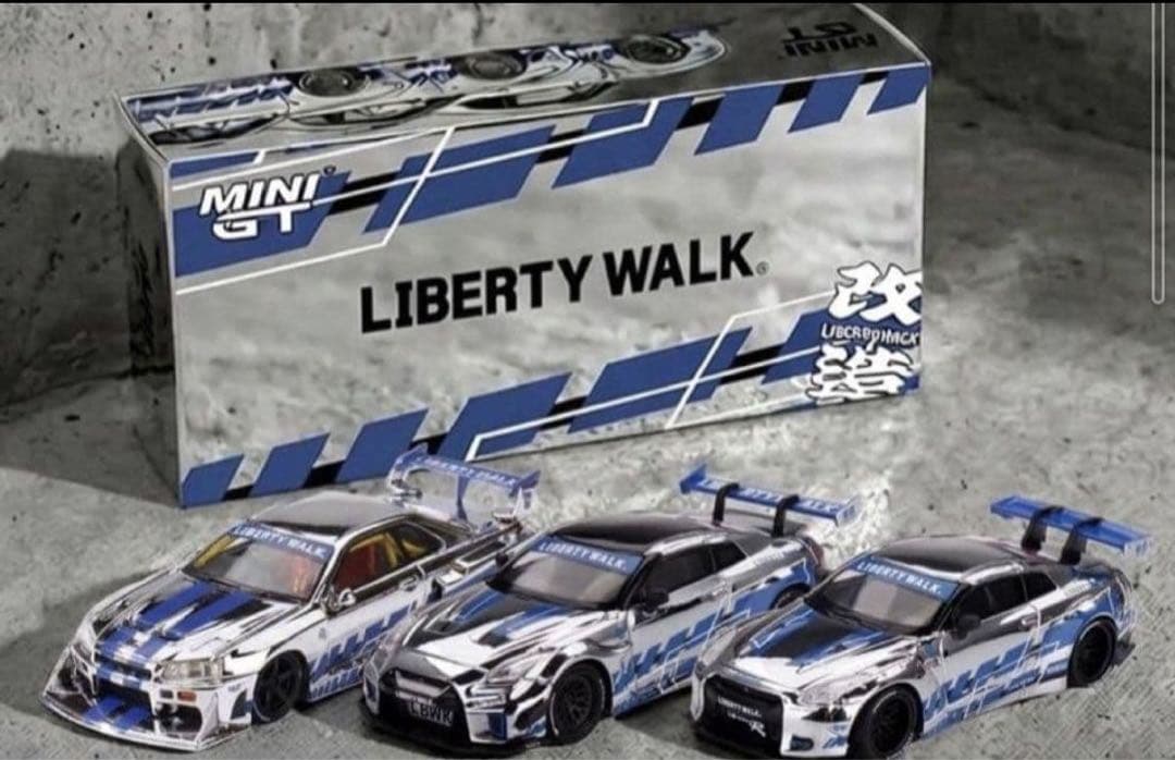 オートサロン minigt liberty walk 限定　セット