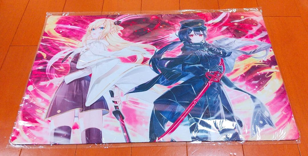 遊戯王　閃刀姫　レイ　ロゼ　スリーブプレイマット　未開封　ミッドナイトブルー