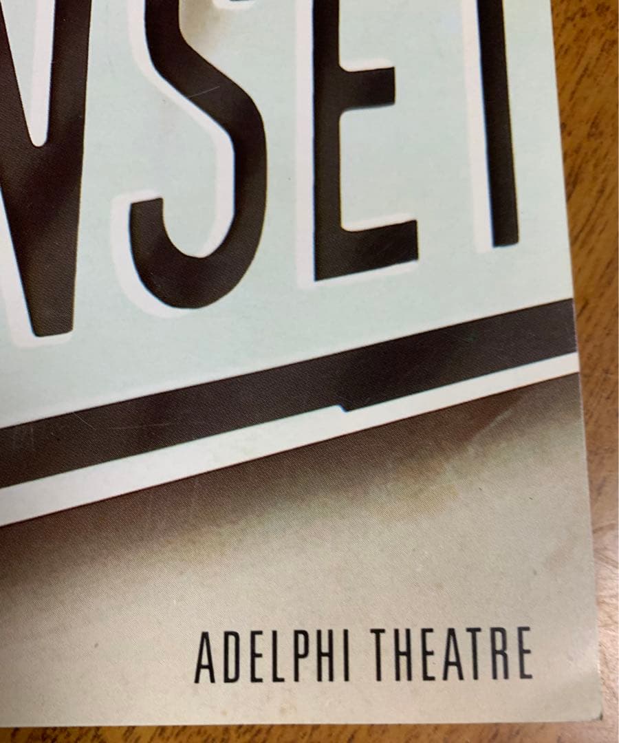 入手不可能！ミュージカル＂サンセット大通り＂世界初演プログラム