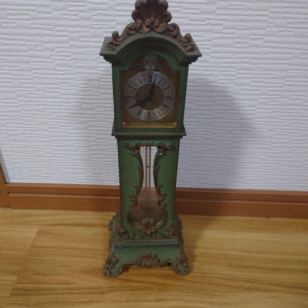 ★入手困難★旧西ドイツ製の振り子式ゼンマイ置き時計