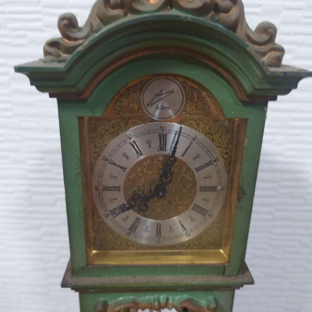 ★入手困難★旧西ドイツ製の振り子式ゼンマイ置き時計