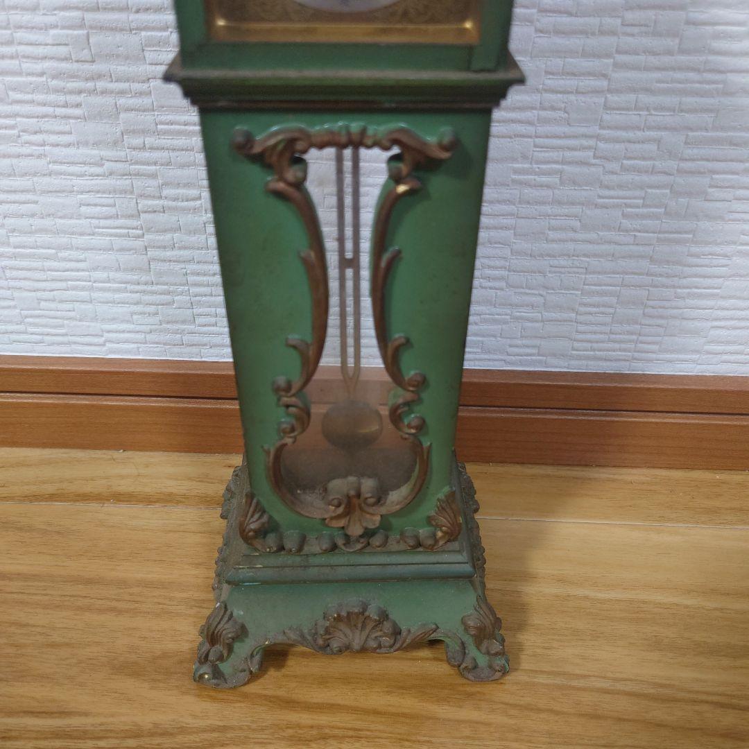 ★入手困難★旧西ドイツ製の振り子式ゼンマイ置き時計