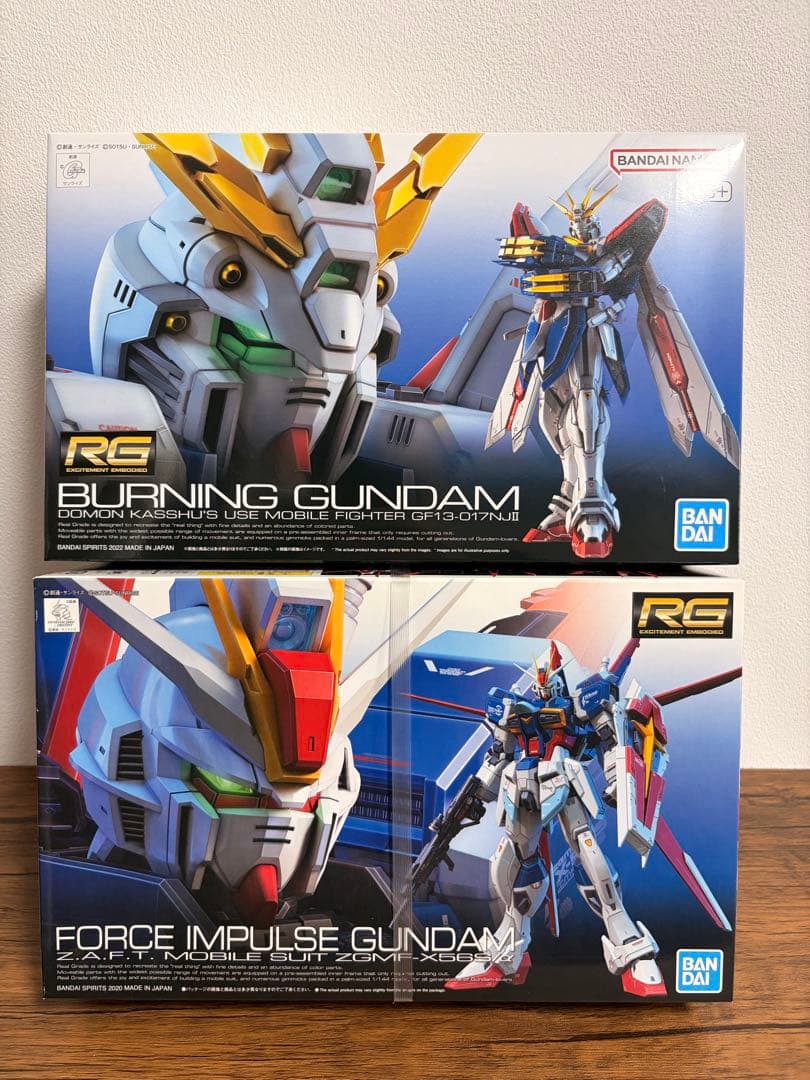 RG 1/144 フォースインパルスガンダム　ゴッドガンダム　ガンプラまとめ売り