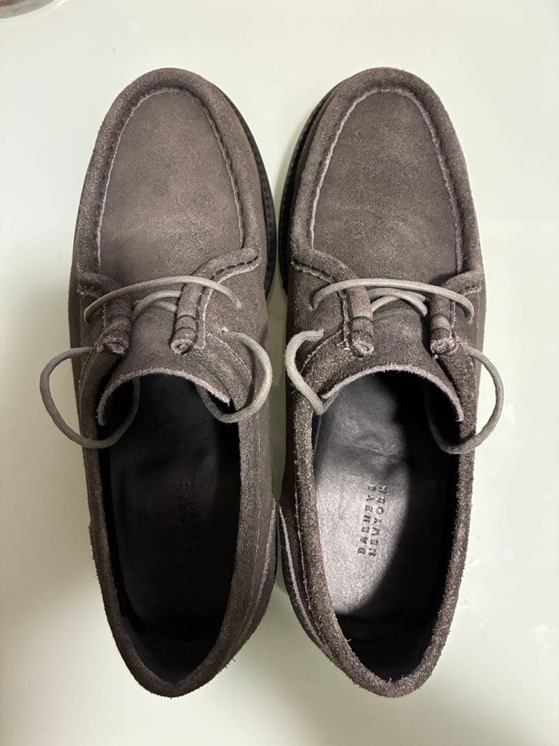 バーニーズニューヨークグレースエード チロリアンシューズ