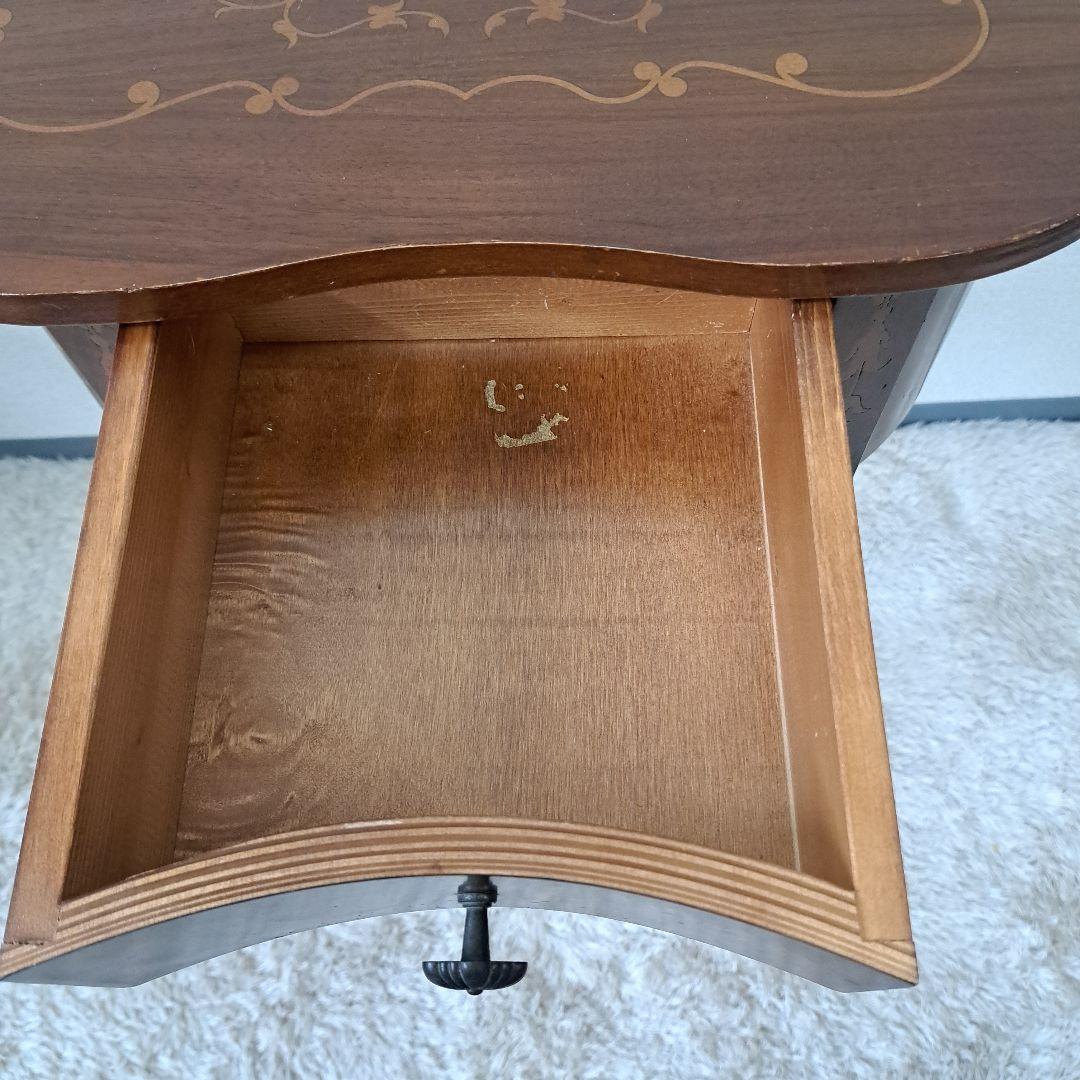 u*1様 ♡象嵌細工 　ロココ調　アンティーク　コンソール♡