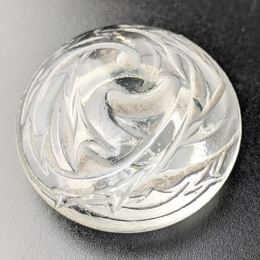 名品★ルネ・ラリック 香水瓶 エピヌ 茨 1920年 ダブルサイン グレーパチネ