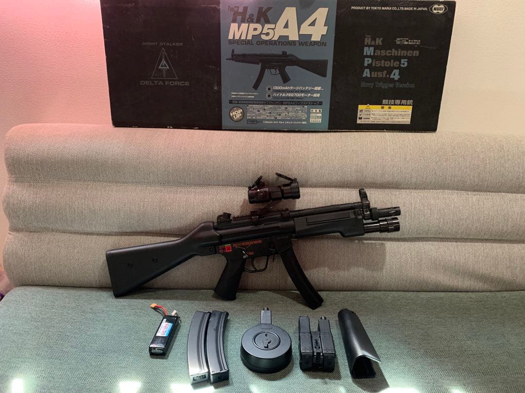 東京マルイ　MP5 A4 スタンダード電動ガン 電子トリガーカスタム品