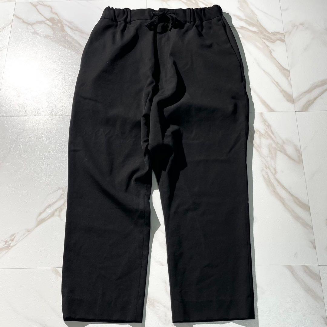 極美品 21AW⭐️ヨウジヤマモトプールオム ワイドサルエルパンツ ギャバジン