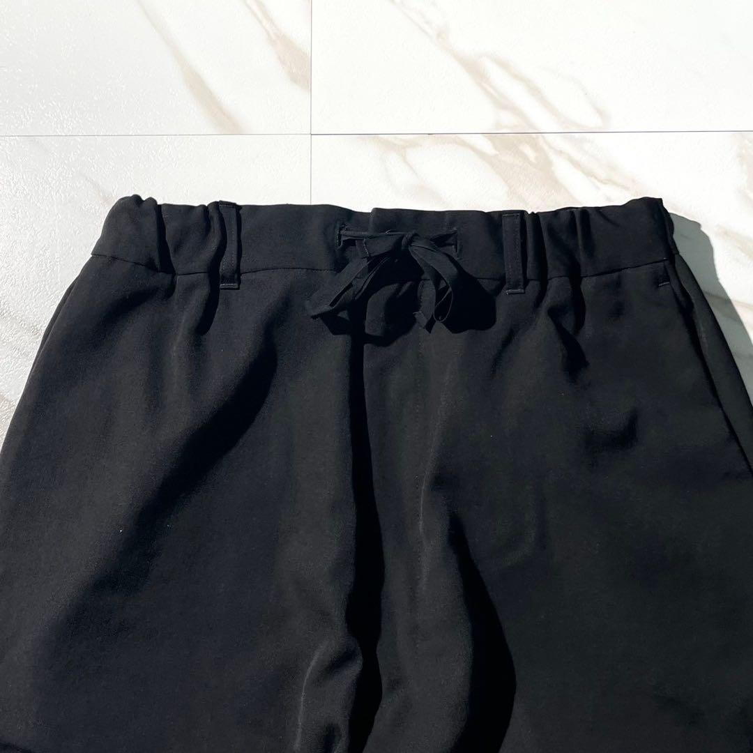 極美品 21AW⭐️ヨウジヤマモトプールオム ワイドサルエルパンツ ギャバジン