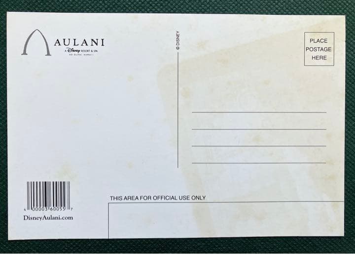 ポストカードセット(ダッフィー、シンデレラ城、ティンカーベル、ハワイディズニー)