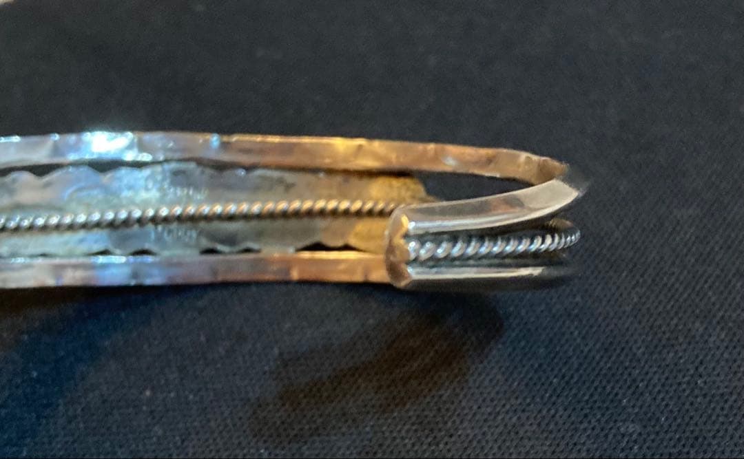 smile ターコイズ バングル 5連 STERLING