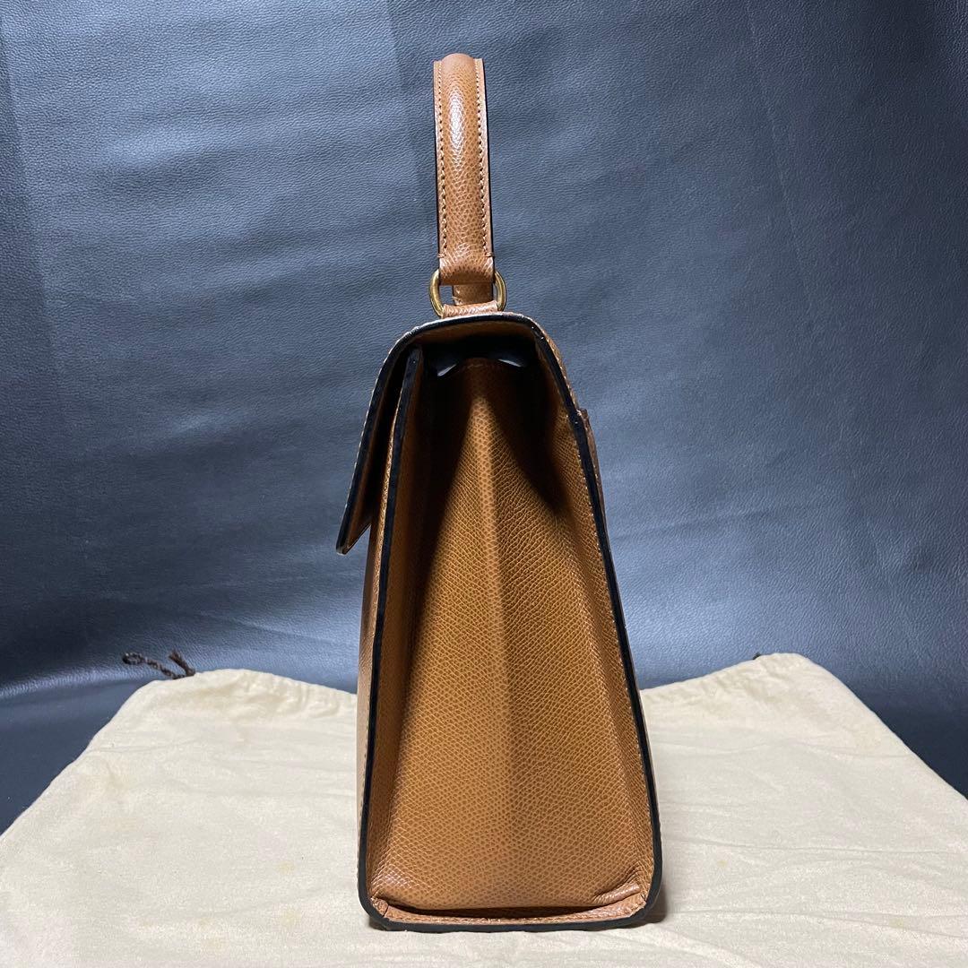 セリーヌ CELINE ハンドバッグ ショルダー付 2wayターンロック 金金具