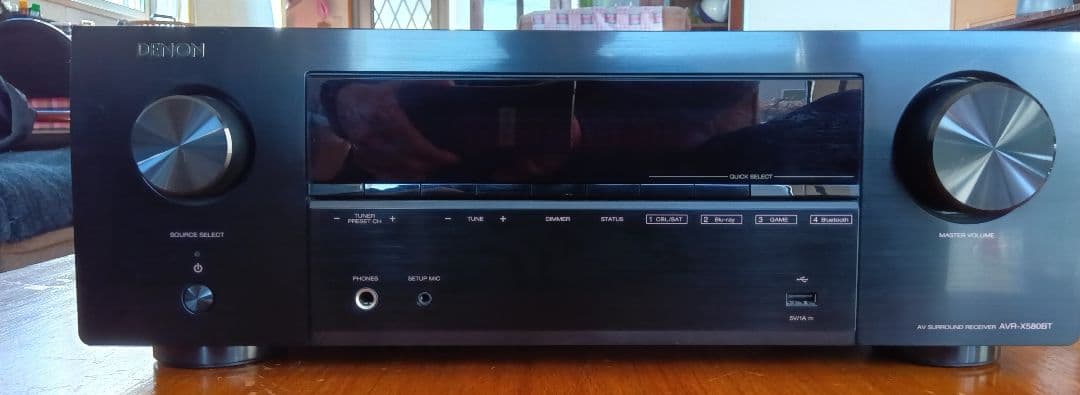 アンプ DENON AVR-X580BT