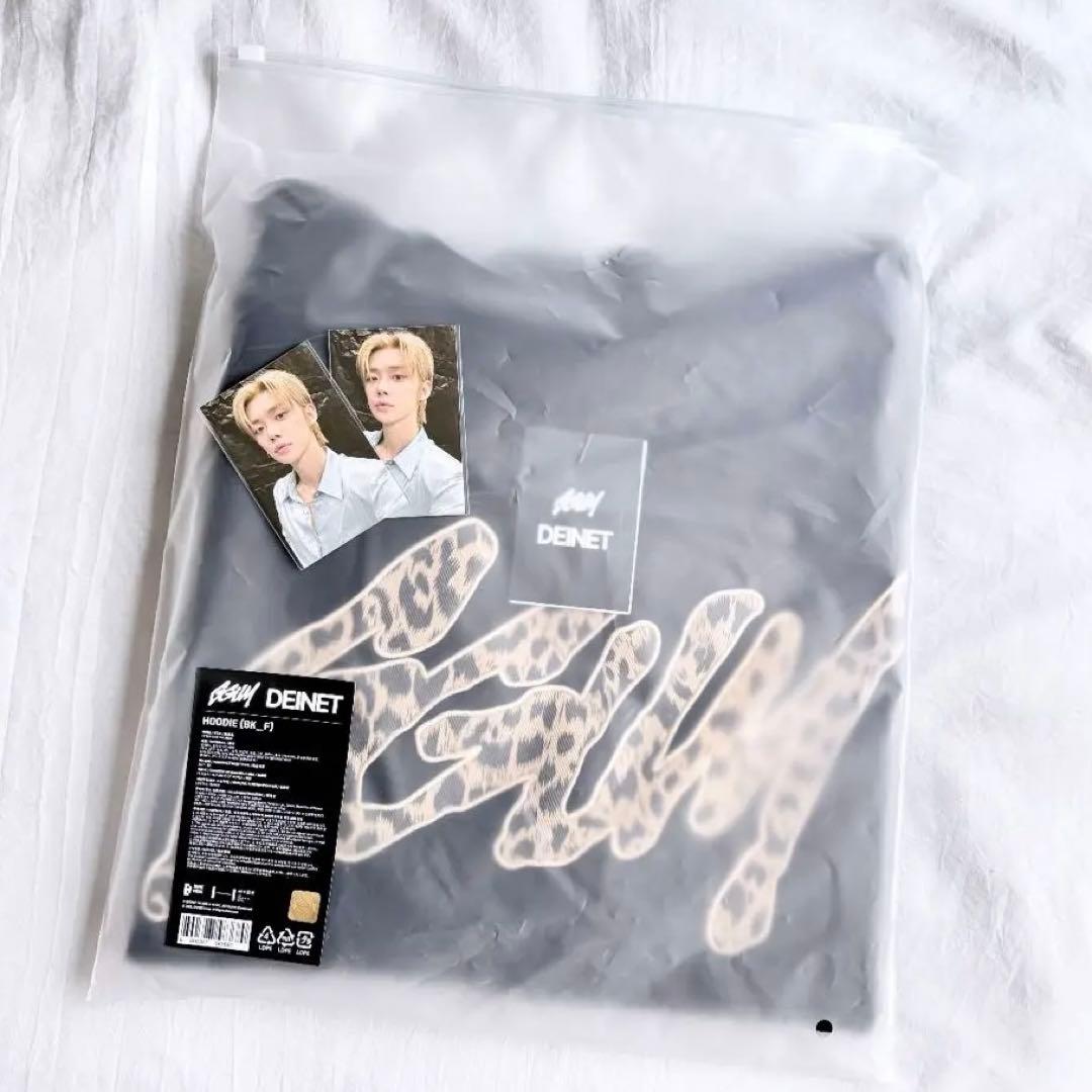 DEINET X GGUM ヨンジュン　パーカー　フーディー　txt トレカ