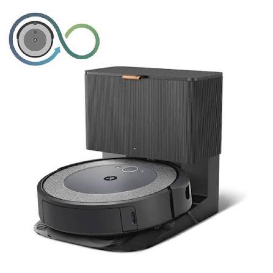 Roombai5＋　 ロボット掃除機本体 ダークグレー 充電ドック付き