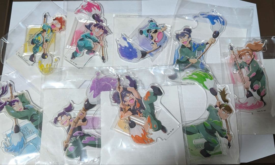 セガラッキーくじアクリルスタンド全種