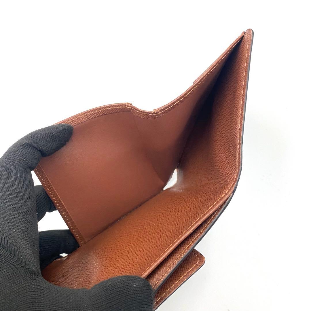 【極美品】ルイヴィトン モノグラム ポルトモネビエ カルトクレディ 三つ折り財布