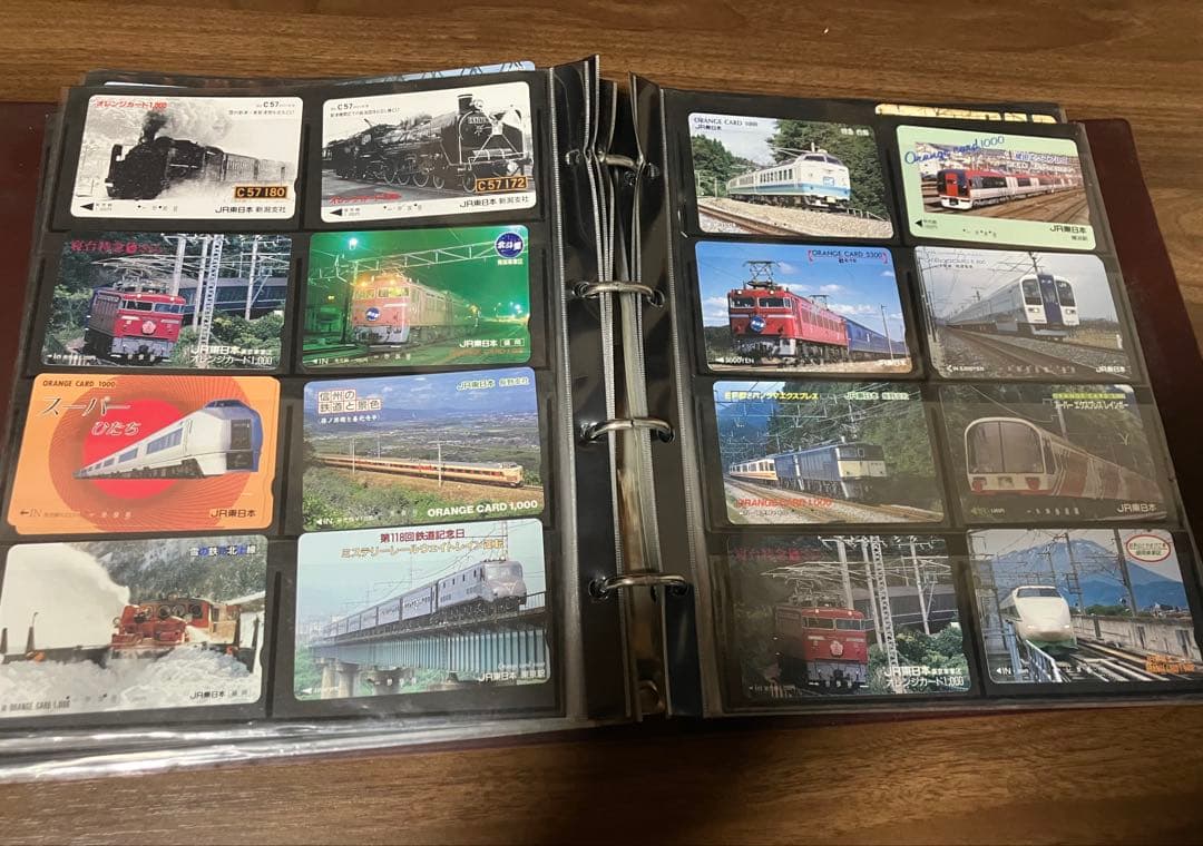 値下げ依頼、値下げ交渉大歓迎　オレンジカード　ロマンスカード　写真上限まで記載