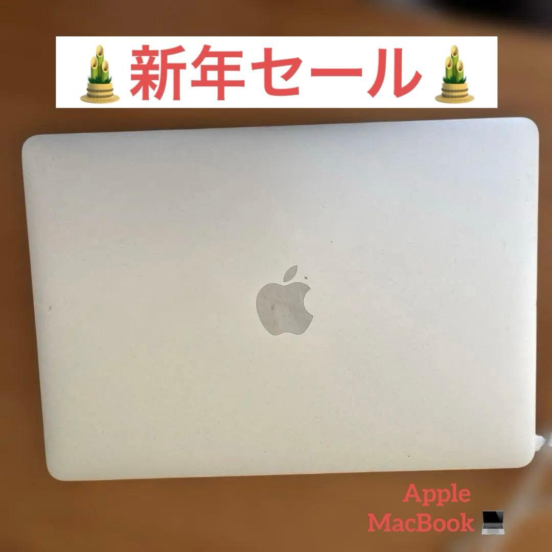 【良品】MacBook 充電器付き 新年 Apple マックブック