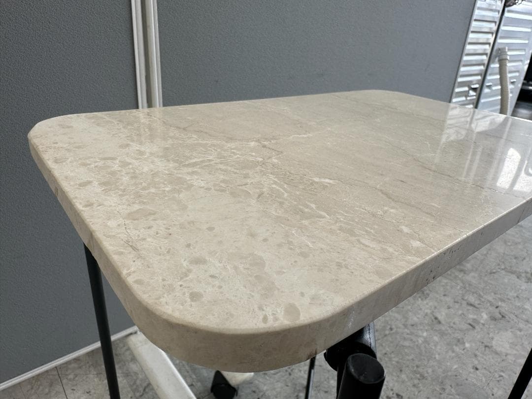 ZARA 　マーブル サイドテーブル　大理石　ホワイト