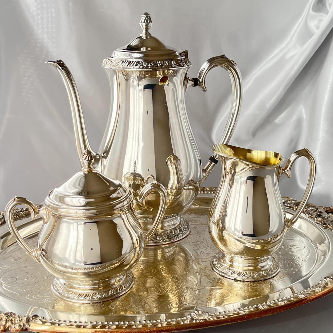 【Henley Community.】ビクトリアンのコーヒーサービス 3点