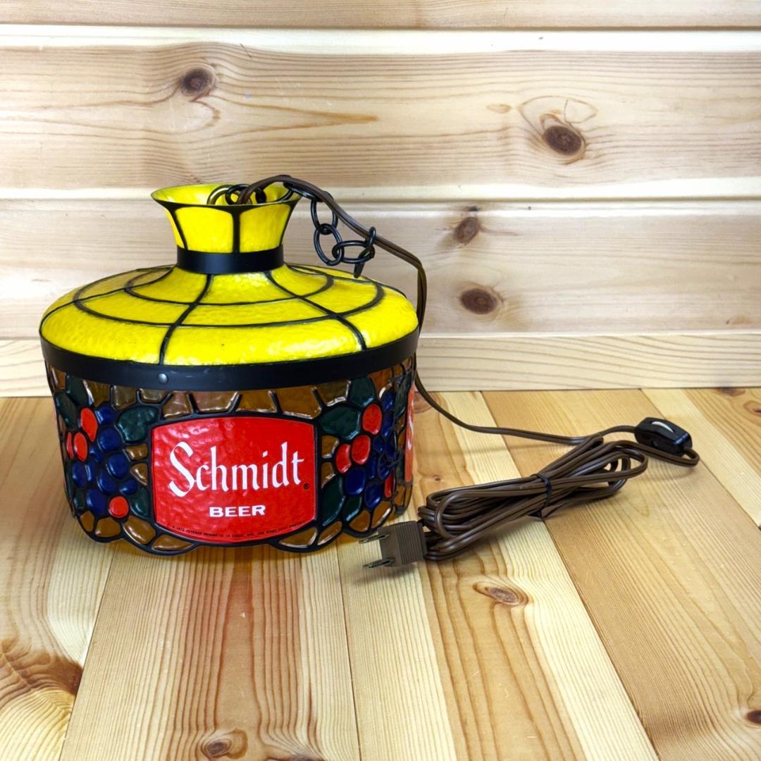 Schmidt BEER ライトサイン ビンテージ PUB バー ランプ ライト