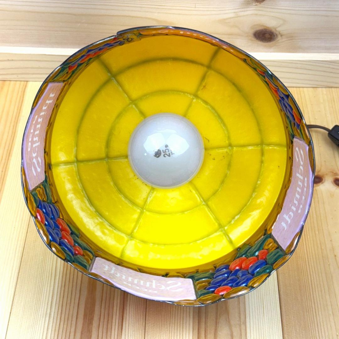 Schmidt BEER ライトサイン ビンテージ PUB バー ランプ ライト