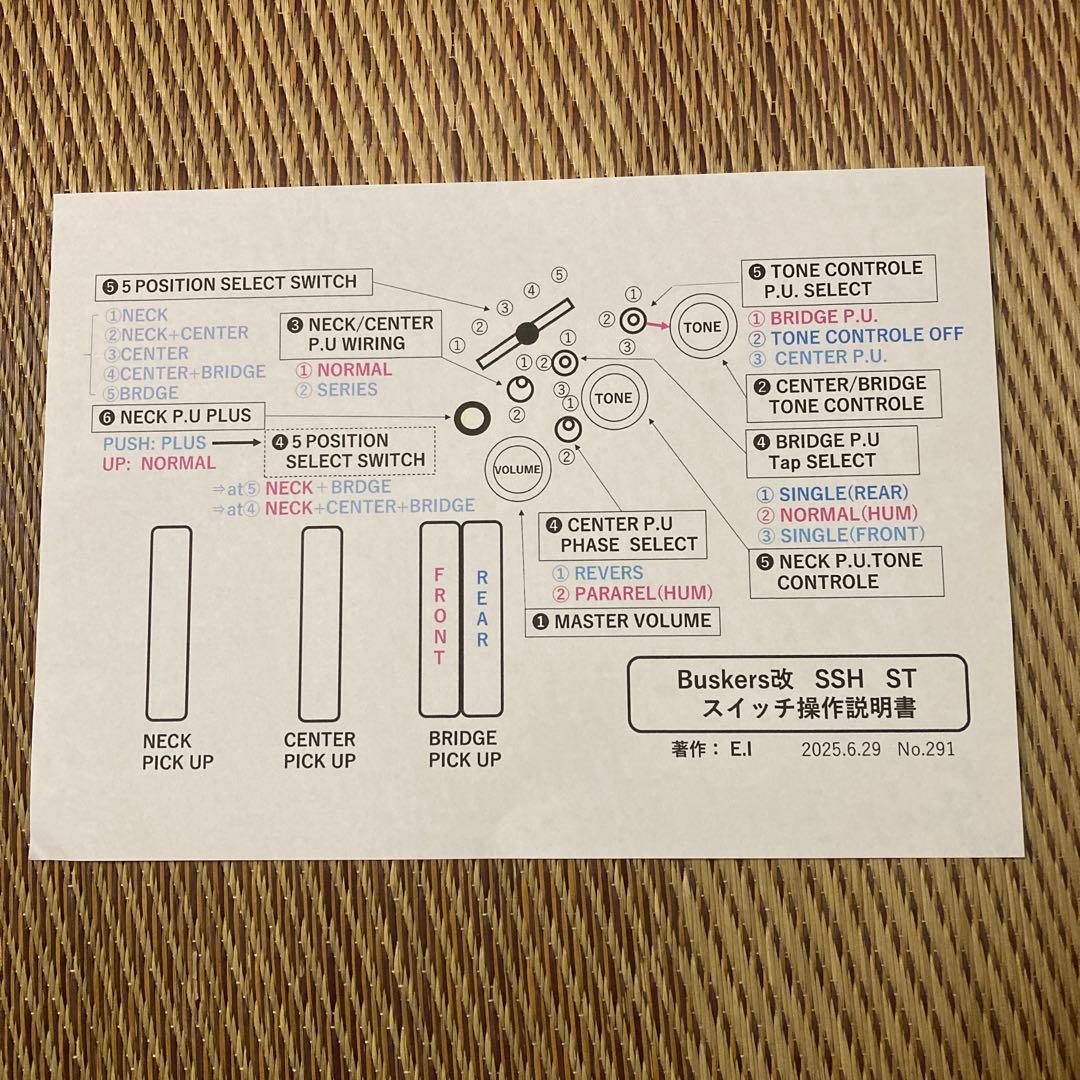 ☆特選　お買い得　モディファイして新機能満載のBuskers ST