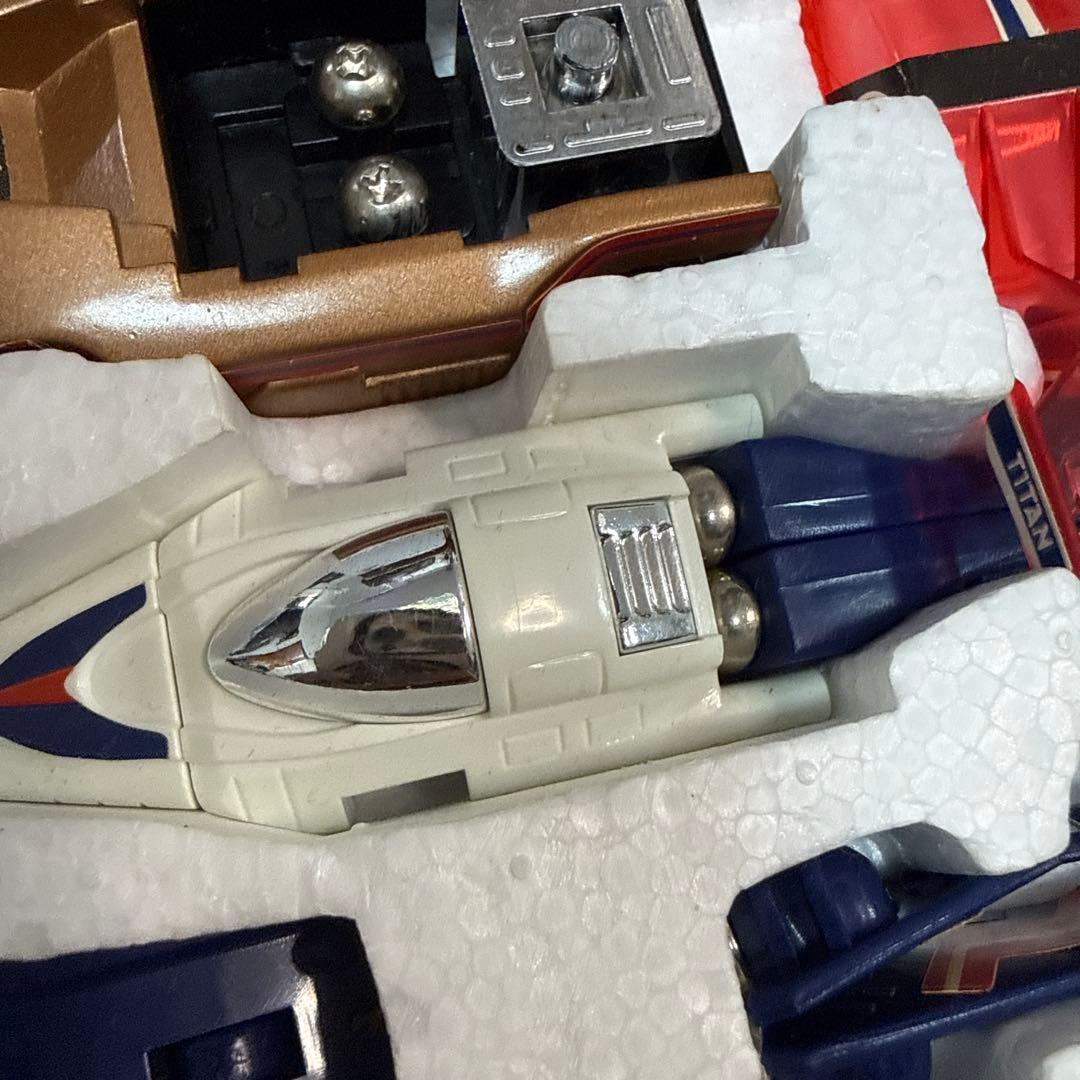 旧タカラ ミクロマン タイタンコマンド ジムカ マグネモ8 当時物 箱・説明書付