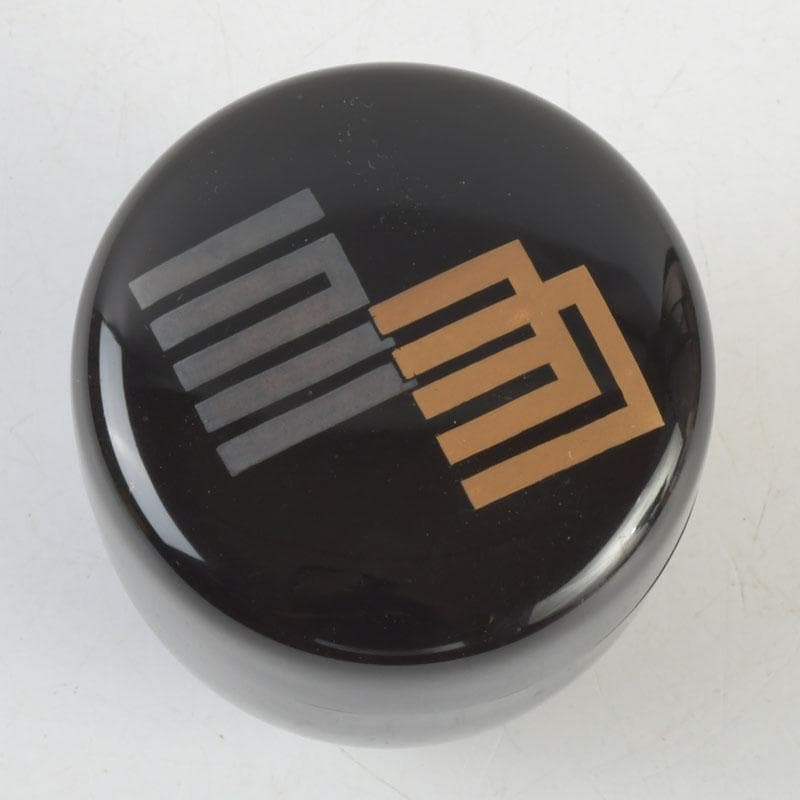 茶道具　北村葵春作　香ノ図蒔絵　中棗　共箱　V　9469