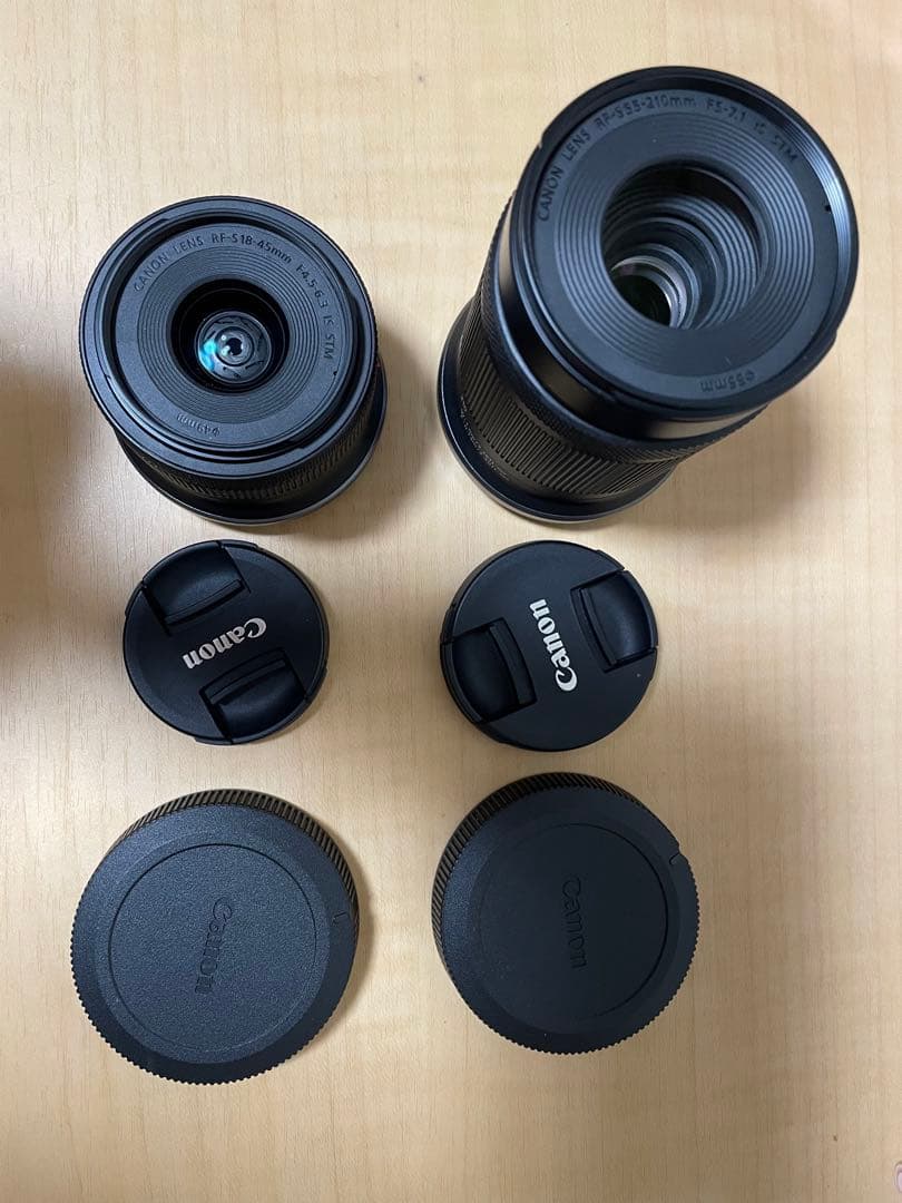 Canon 18-45mm & 55-210mm ズームレンズ
