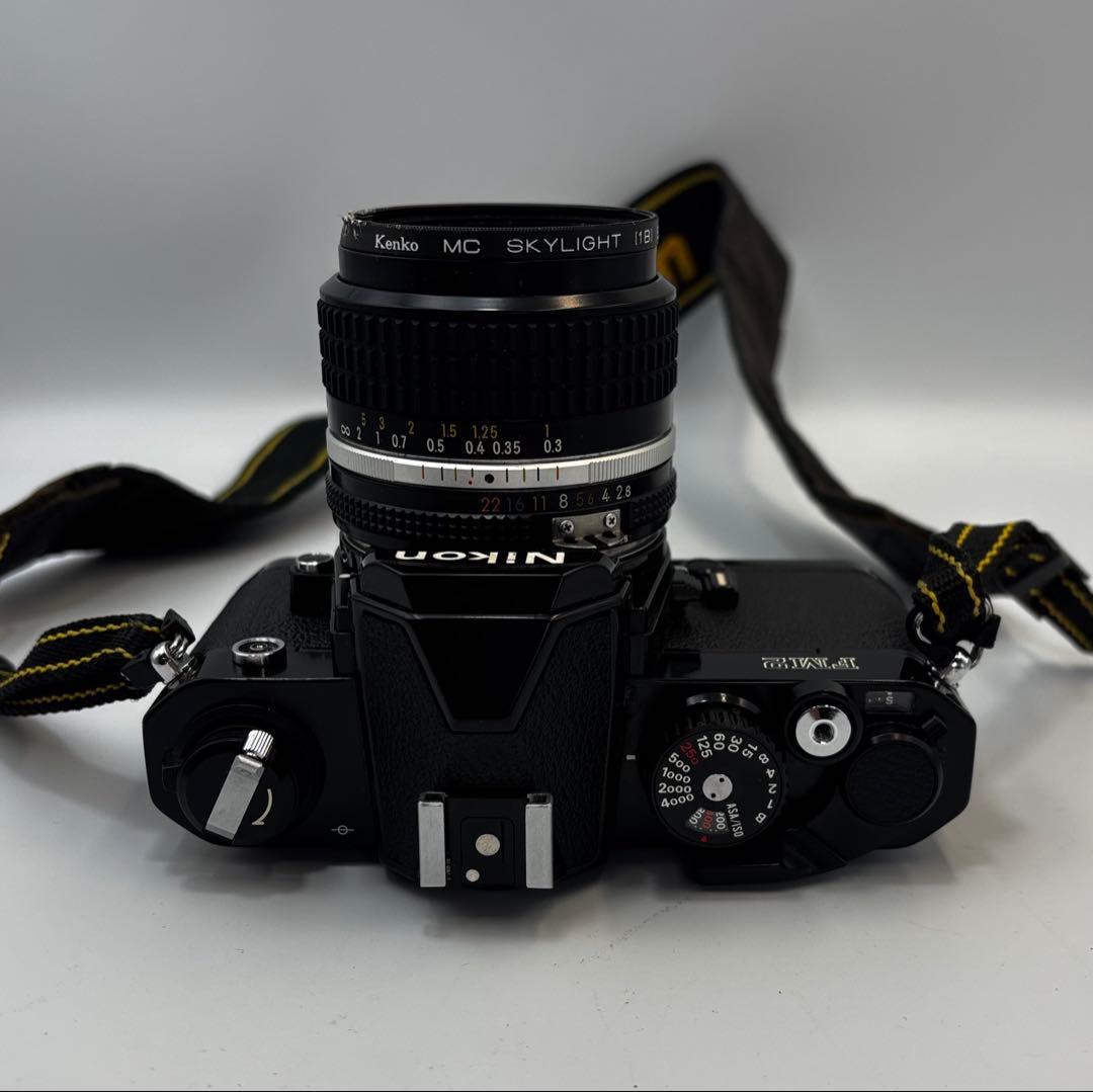 Nikon ニコン フィルム一眼レフカメラ FM2 ブラック レンズ2個セット