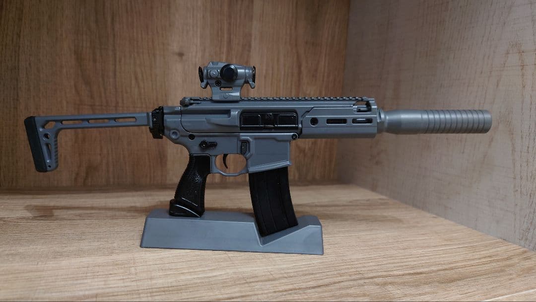 精巧1/3スケール　ミニチュア　SIG MCX グレーカラー