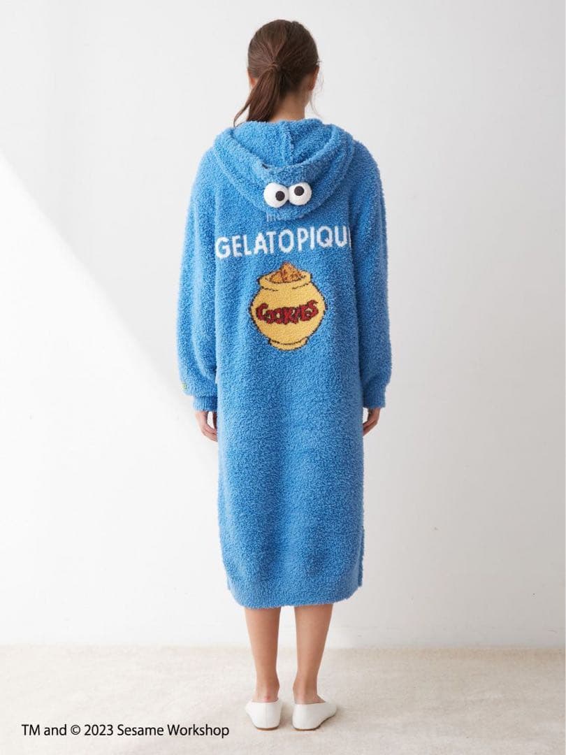 新品タグ付♡gelato pique クッキーモンスターワンピース　F