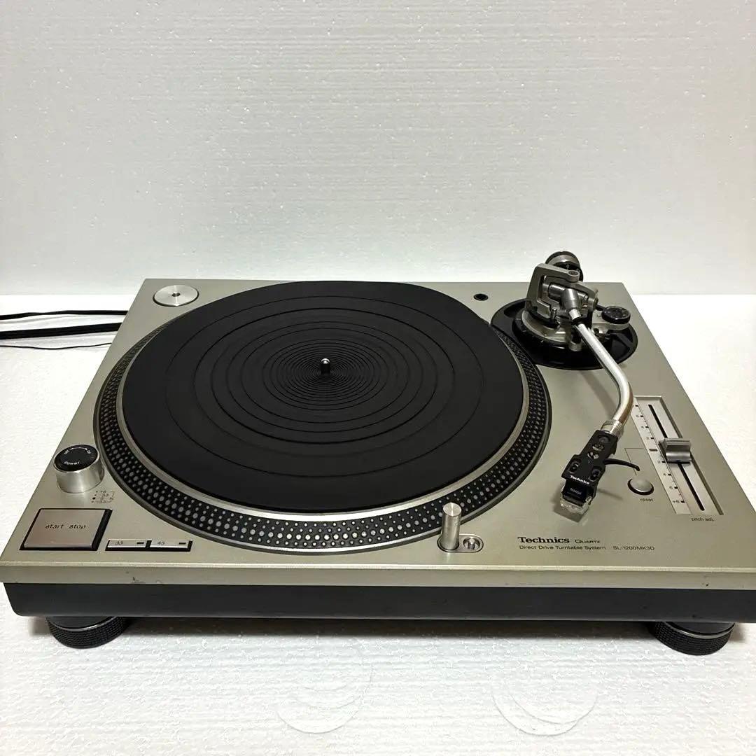 Technics SL-1200MK3D ② 動作・音出し確認問題無し