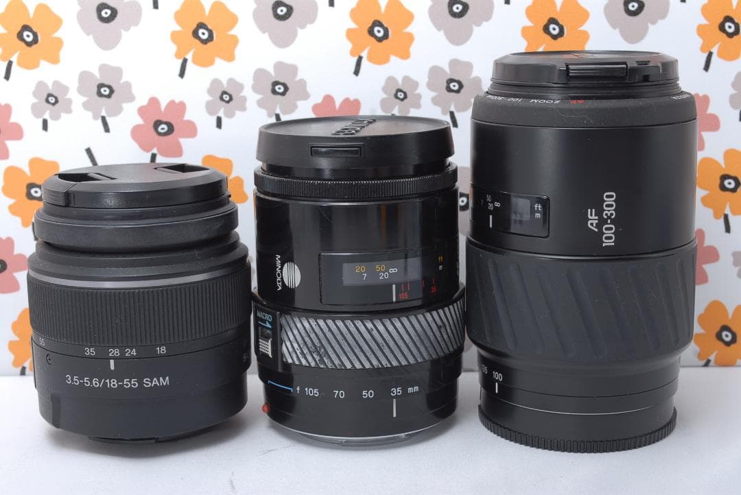 ❤SONY α65❤トリプルレンズ❤超望遠❤超高画質❤1秒10コマの高速連射❤