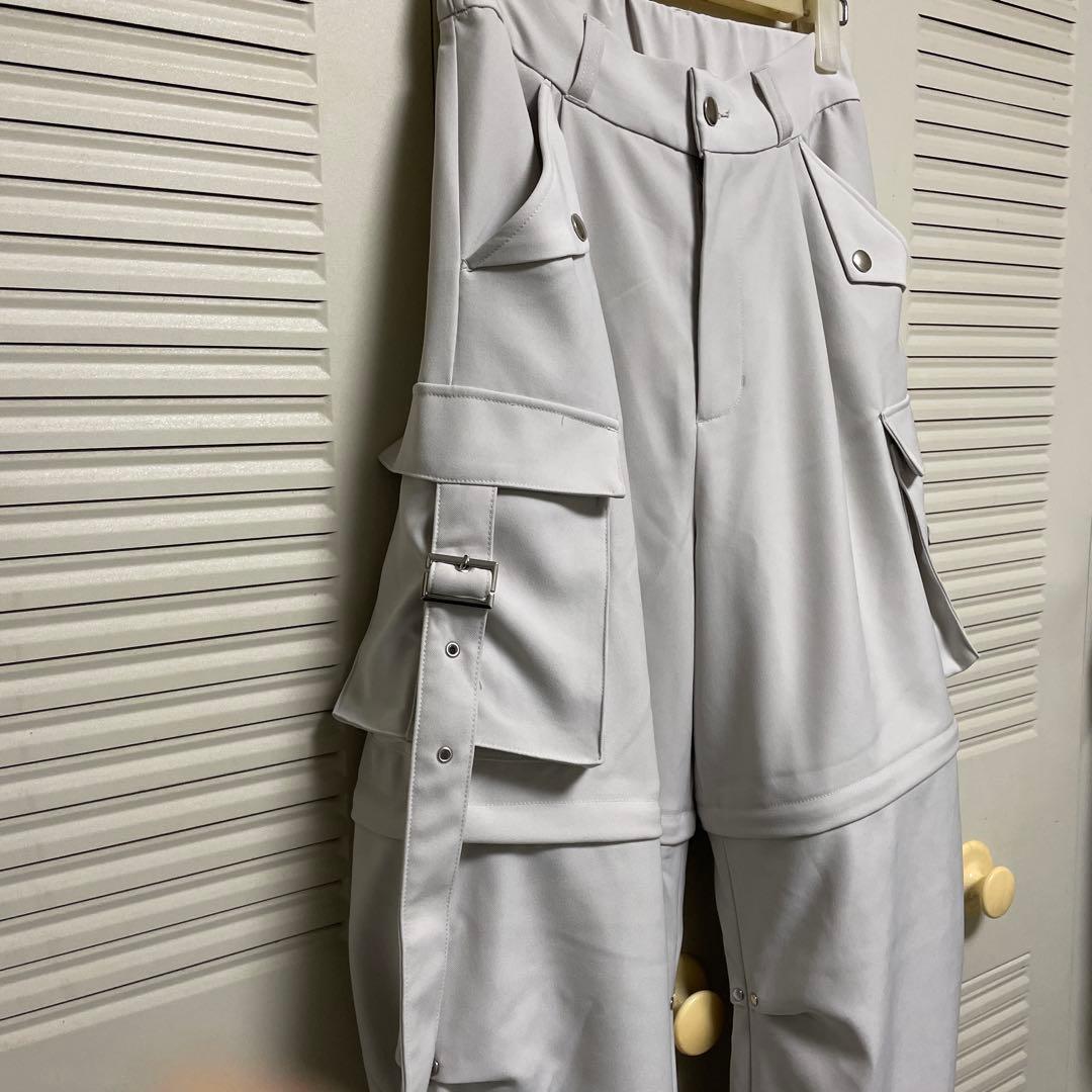 【HARE】新品未使用✴︎ マルチWAYワイドカーゴパンツ