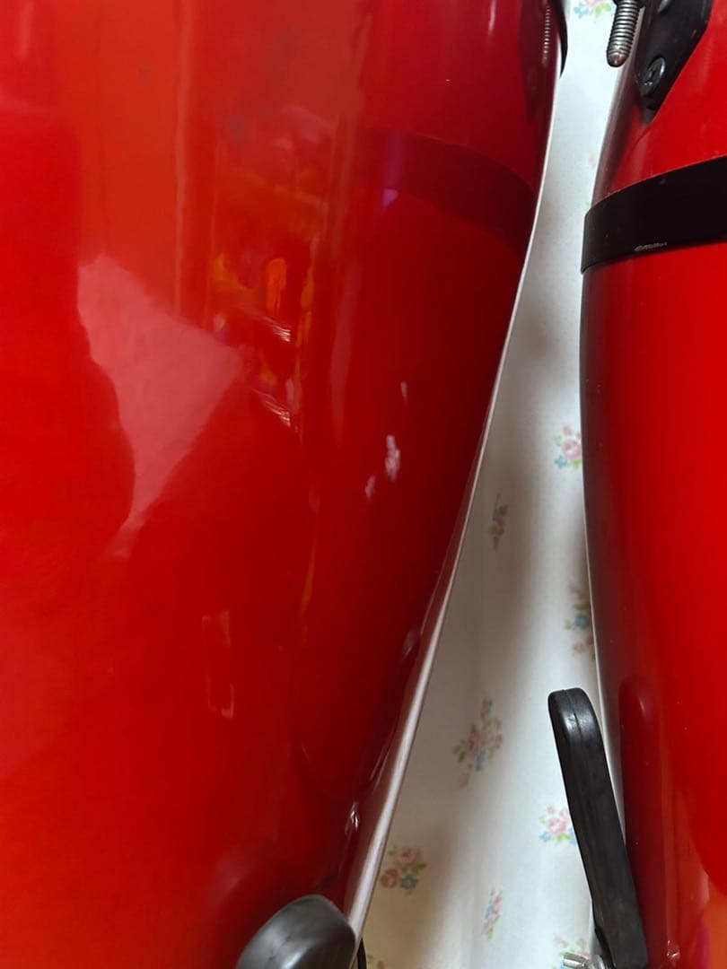 MEINL コンガ 2台 セット レッド