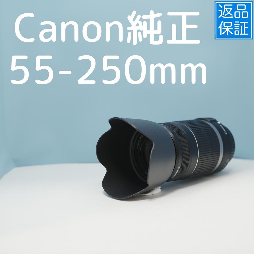 Canon純正 55-250mm 望遠レンズ a4510