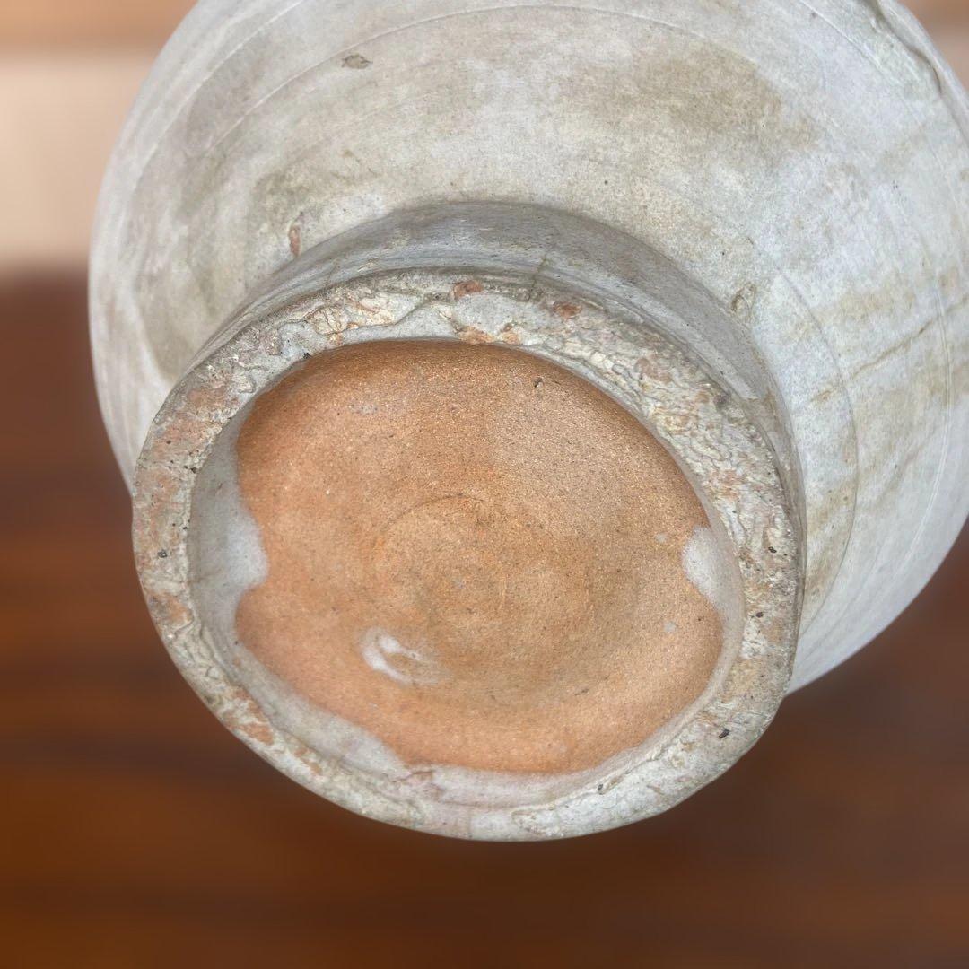 李朝初期粉引徳利