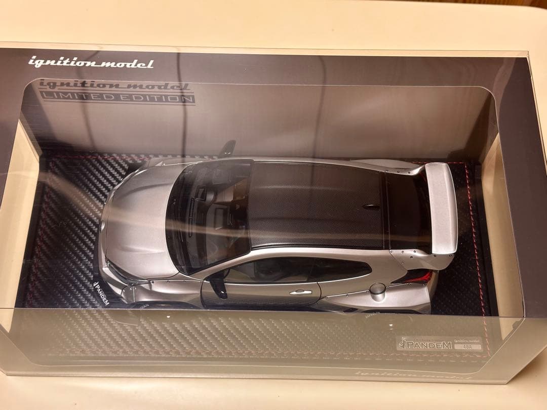 イグニッションモデル IG2904 ヤリス4BA Silver ☆エンジン付き