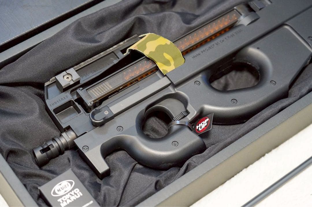 東京マルイ P90プラス 超静音カスタム 初速変更可84〜94