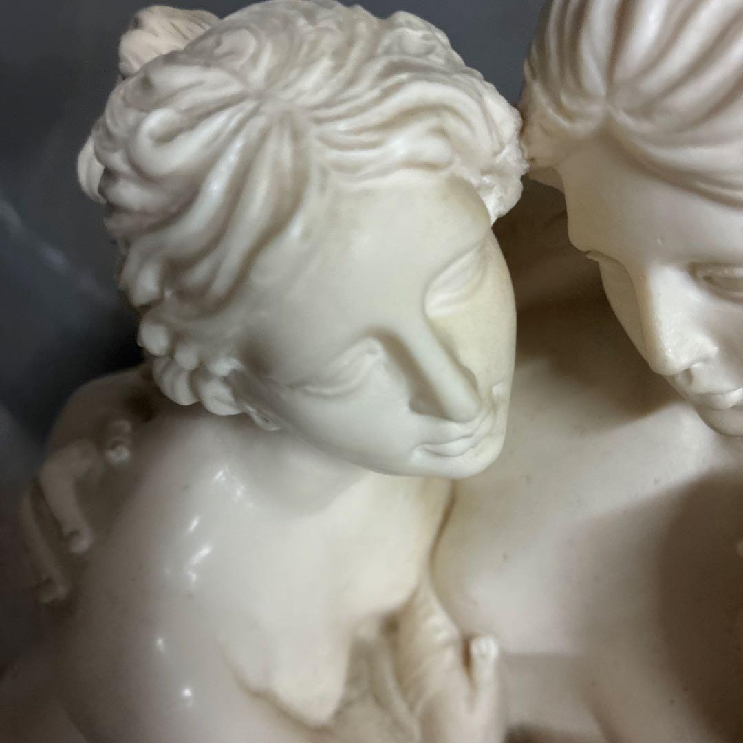A SANTINI ギリシャ神話 三美神像 裸婦像 西洋彫刻 ITALY