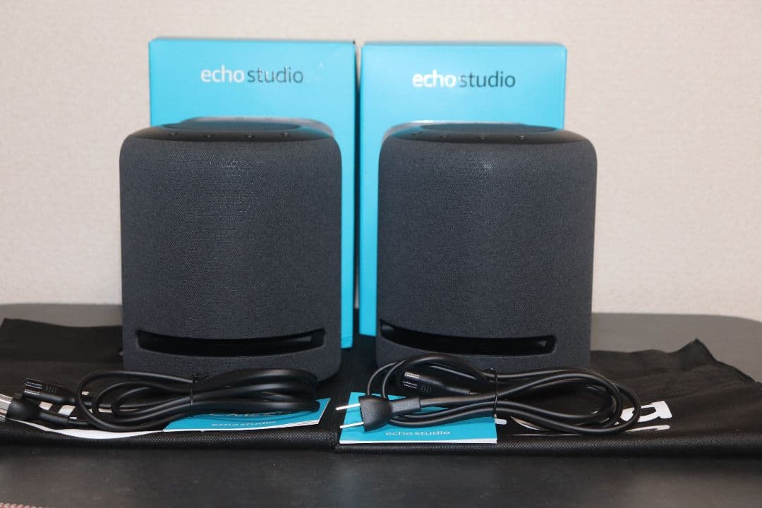 【美品・即発送】Amazon Echo Studio エコースタジオ2台セット