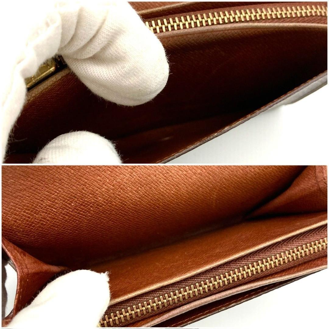 ルイヴィトン ポルトモネ ビエ トレゾール モノグラム 二つ折り財布 80109