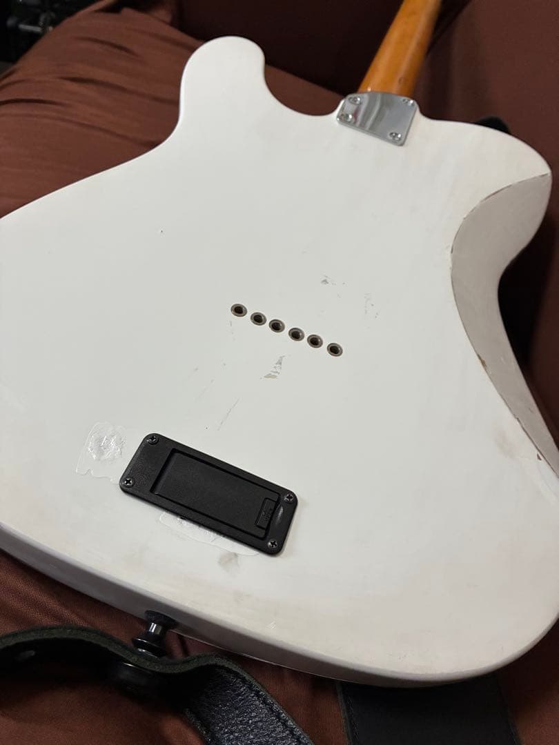 ☆fenderコンポーネントテレキャスター☆EMG・ステンレスフレット☆ASH