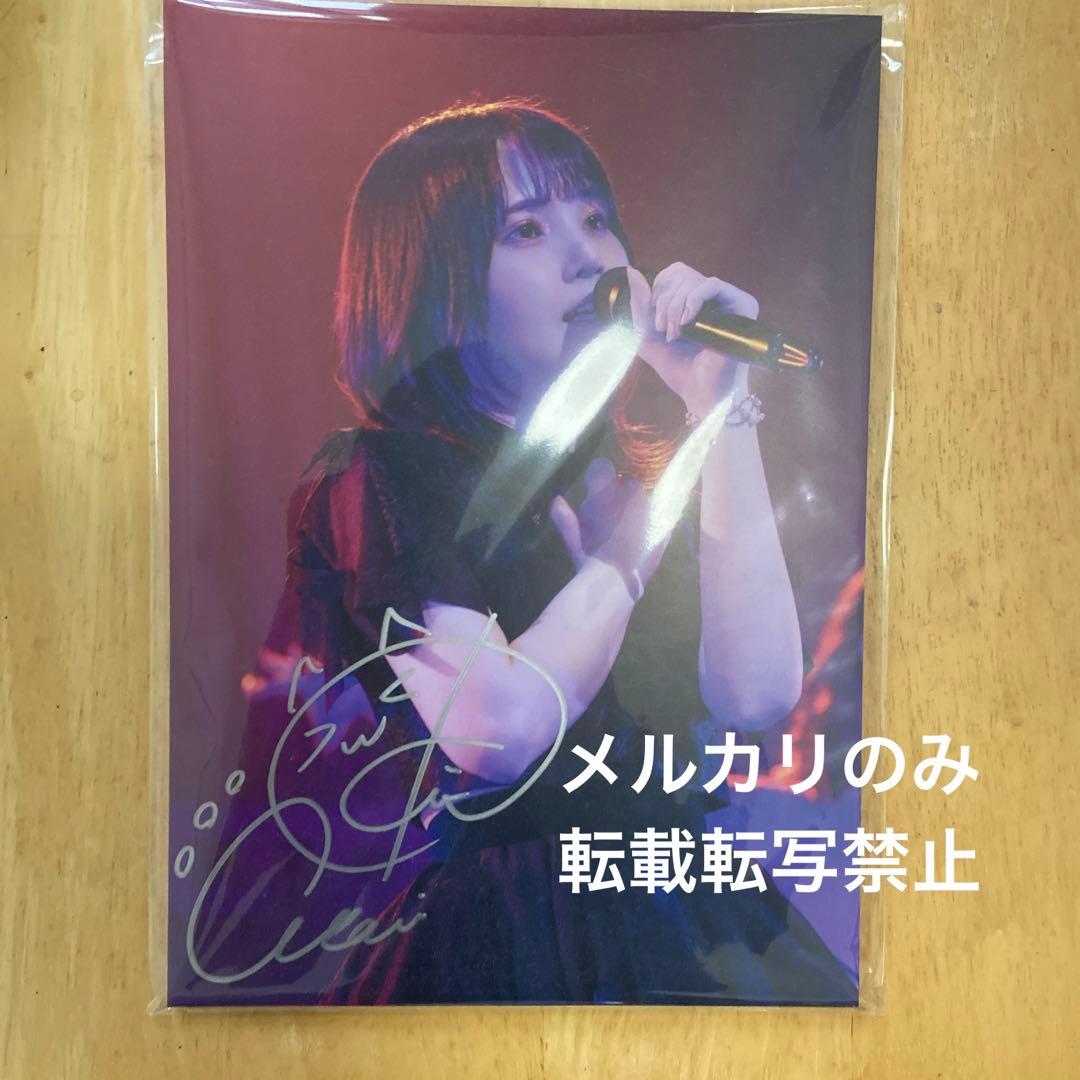 鬼頭明里　直筆サイン入りパネル　貴重