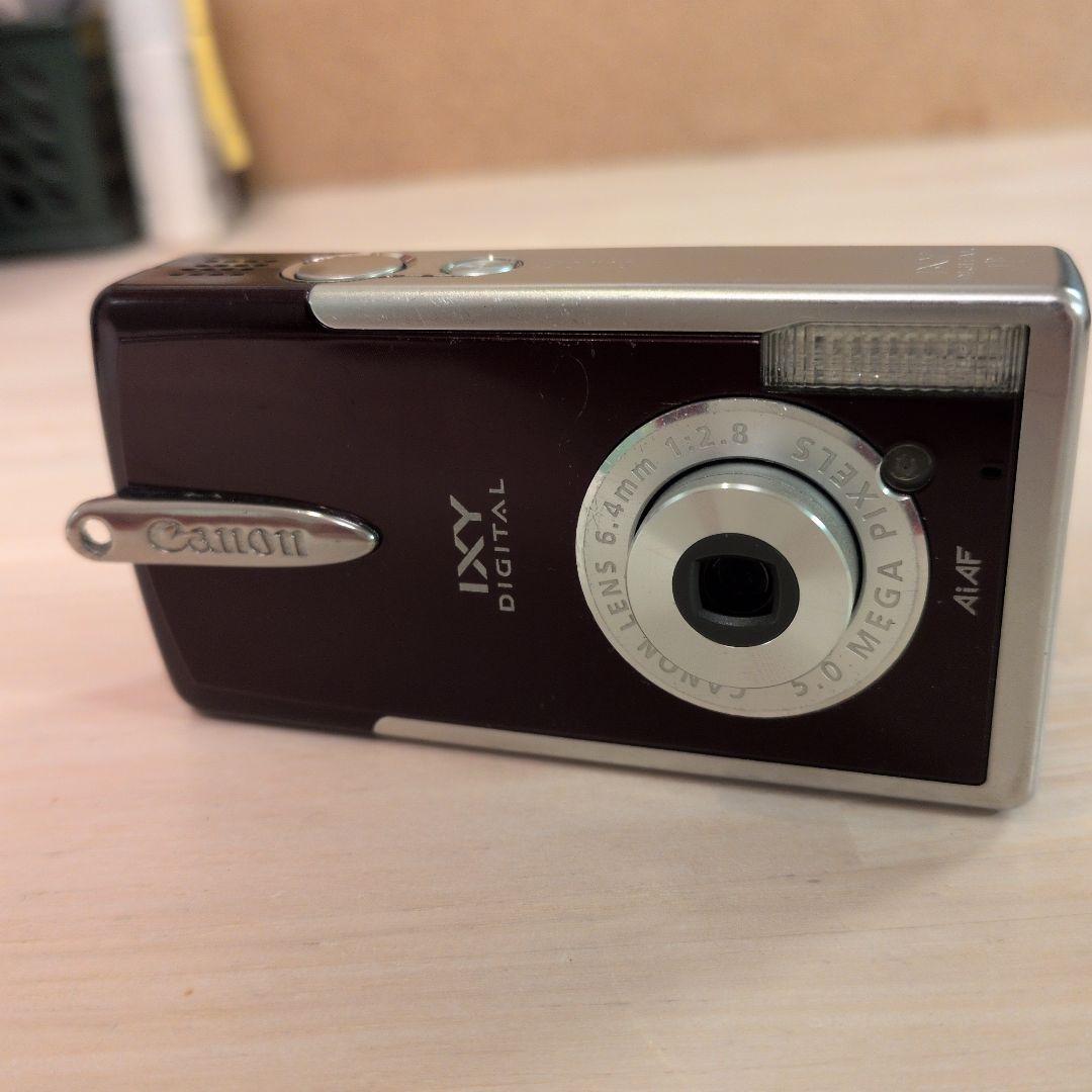 【動作良好・マニュアル完備】Canon IXY DIGITAL 600 ボルドー