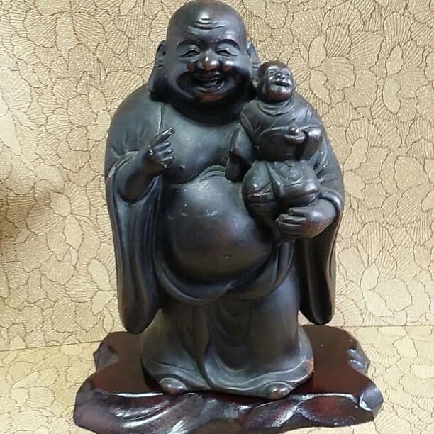 備前焼の布袋さま