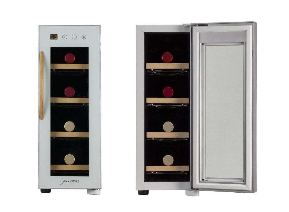 美品 deviceSTYLE CE-4W 4本収納用 ワインセラー ペルチェ方式